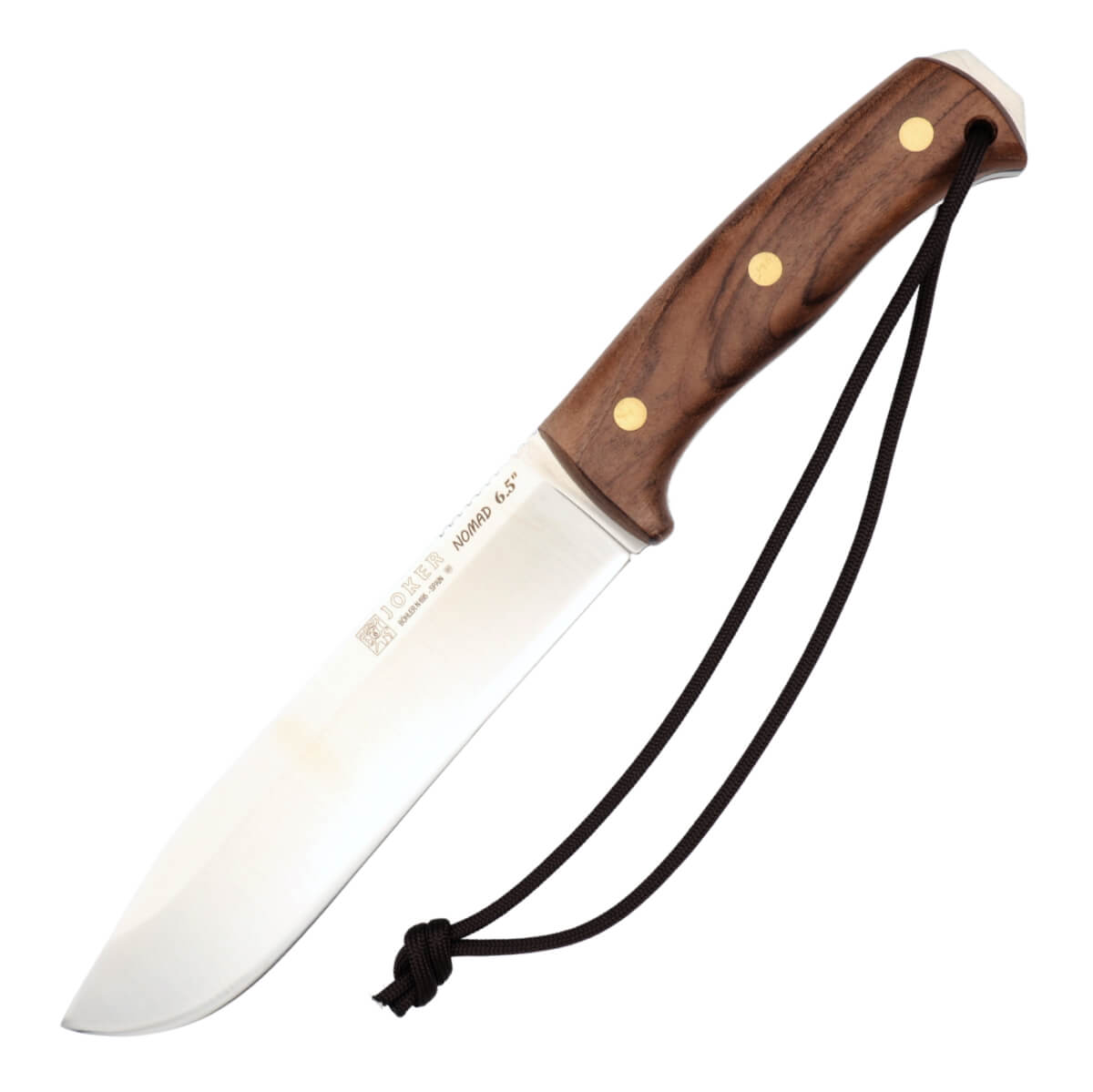 Joker Nomad Walnut Bushcraft Knife 16.7cm Blade