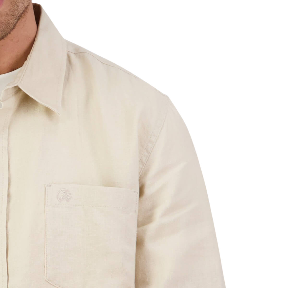 Swanndri Men&#39;s Nolan Long Sleeve Linen Shirt
