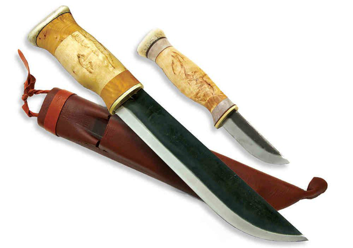 Wood Jewel Combo Leuku Knife