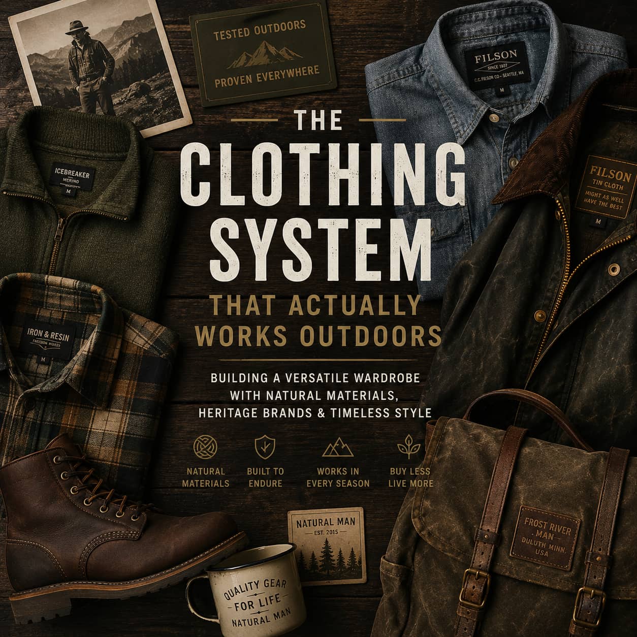 Natural clothing system
