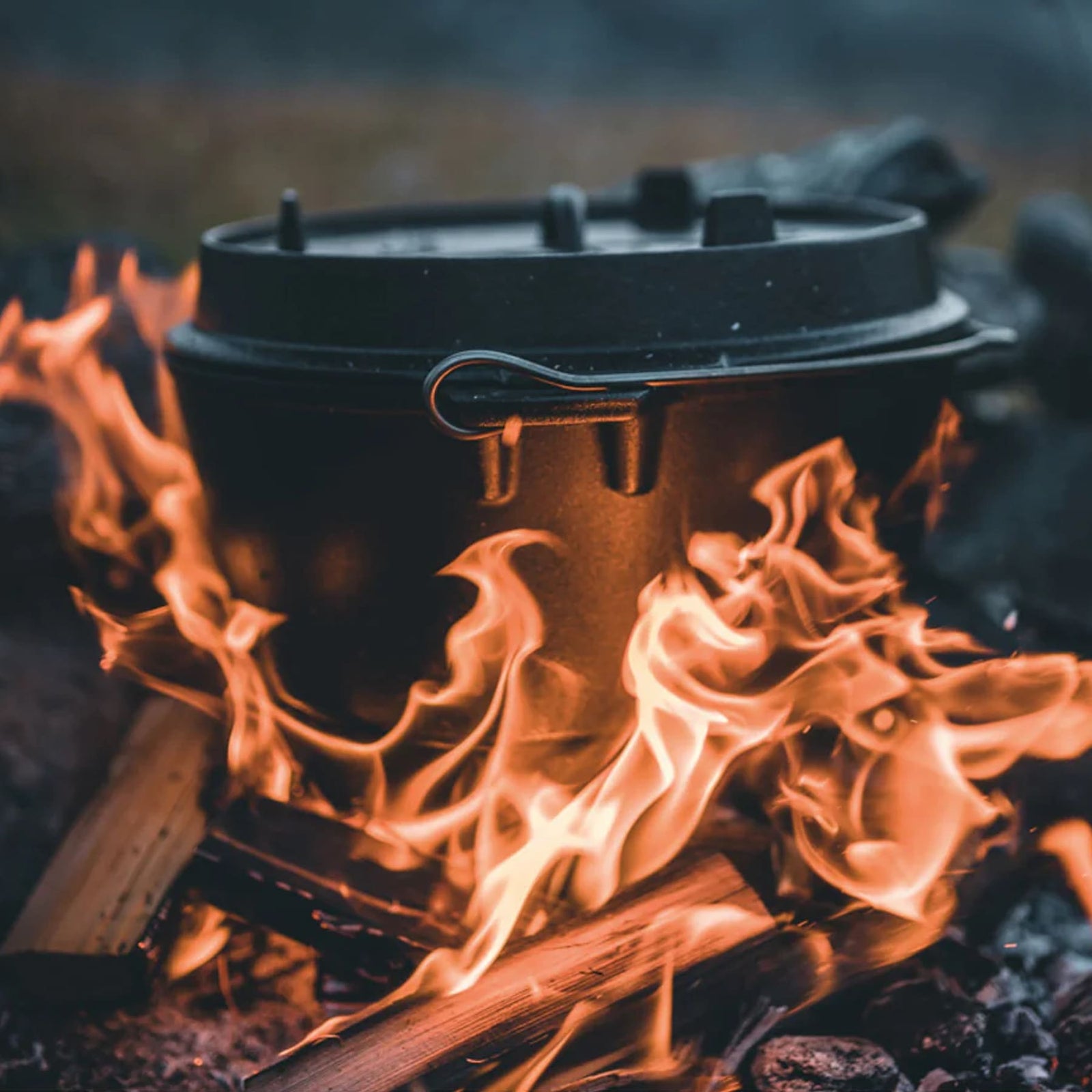 Cast iron Dutch oven