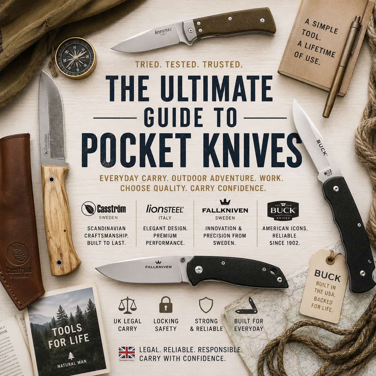 The Ultimate Guide to Pocket Knives