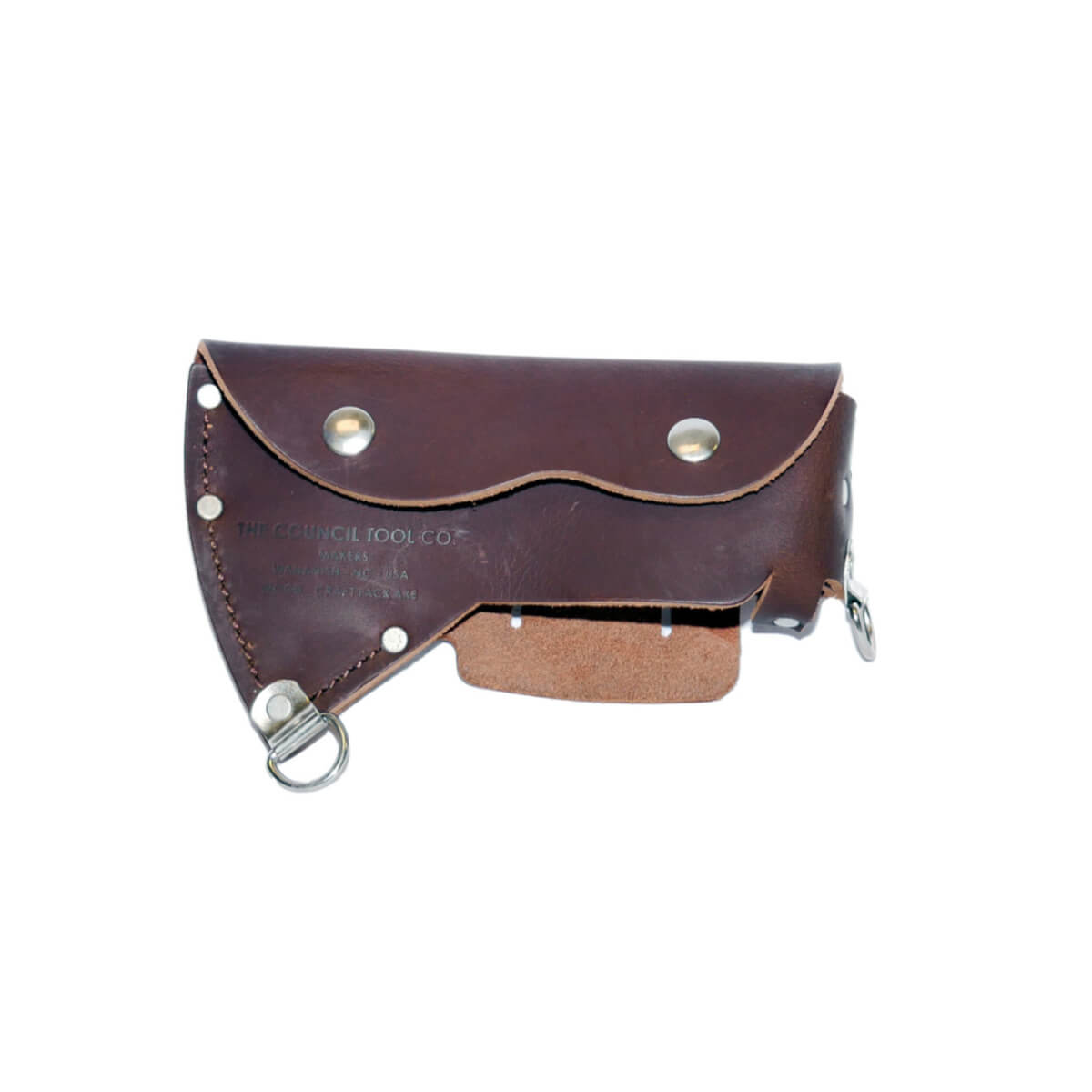 Council Tool Wood-Craft Pack Heavy Duty Leather Sheath and Axe Sling
