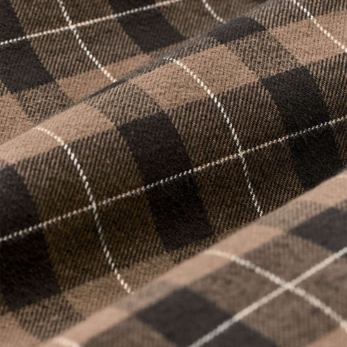Filson Alaskan Guide Shirt Light Brown and Peat