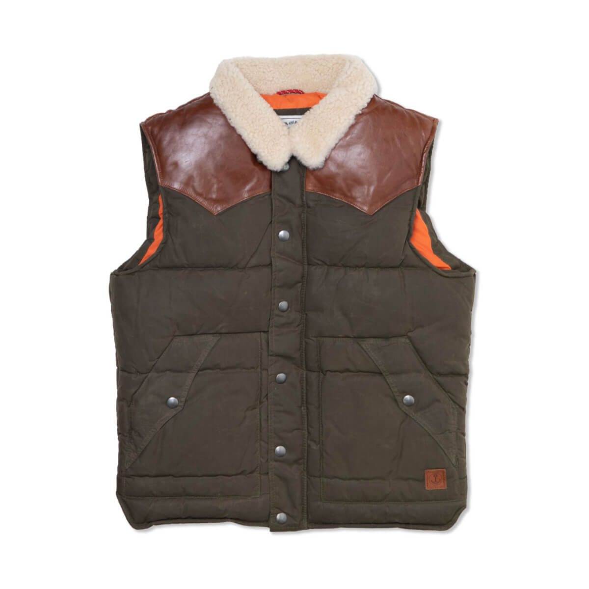 Iron and Resin Basin Waxed Canvas Vest