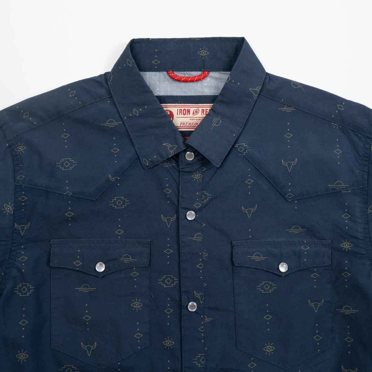Iron and Resin Bull shirt