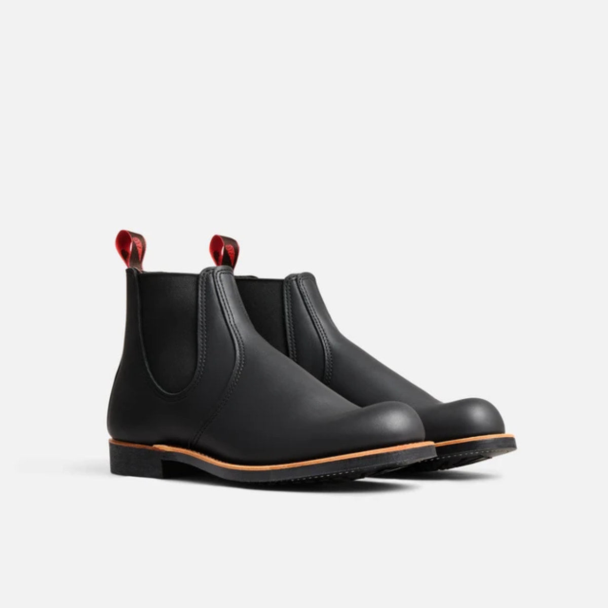 Red Wing Chelsea Rancher boot shown in a side profile on a clean white background.
