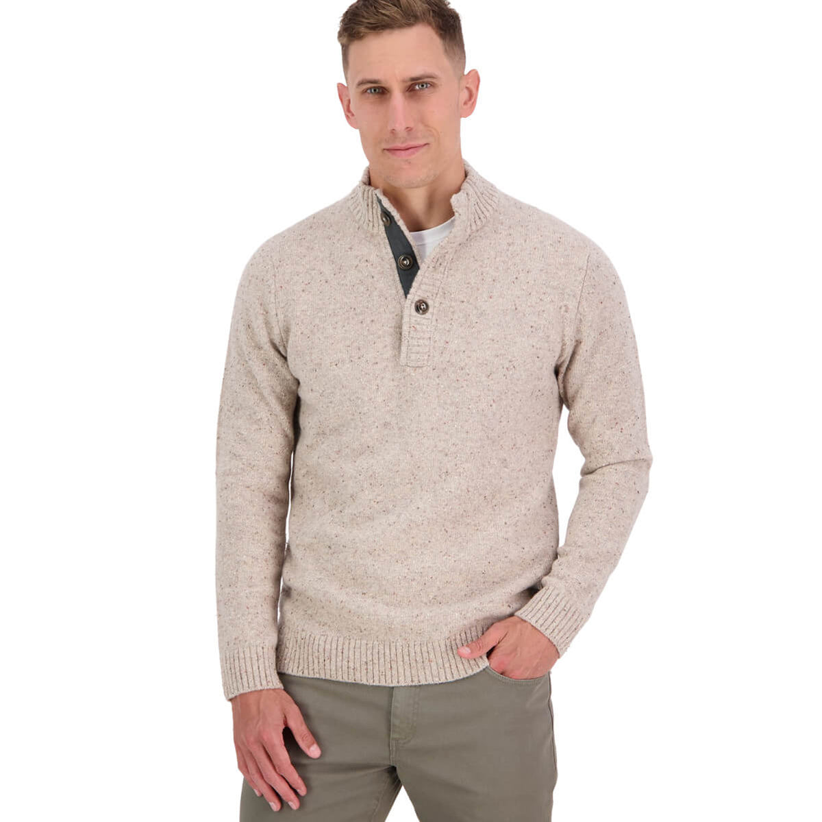 Swanndri Clifton Oatmeal Sweater