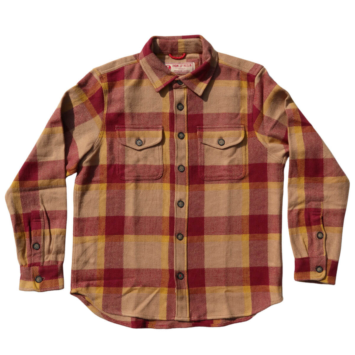 Iron and Resin Conejo Heavy Twill Flannel Shirt