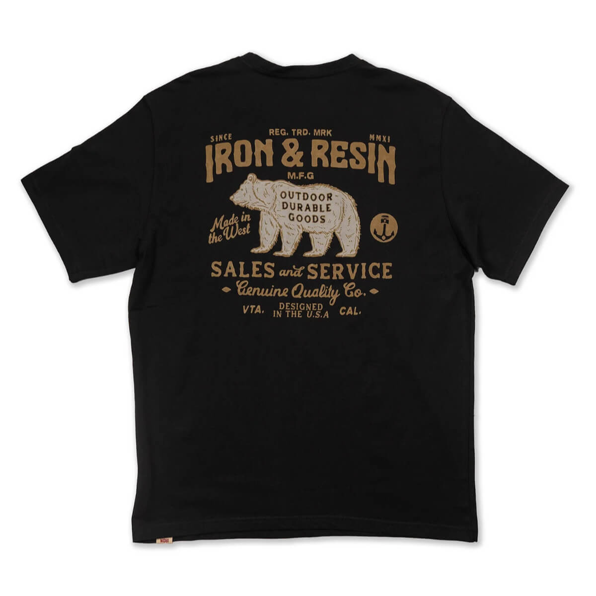 Iron and Resin Organic Durable Goods Tee