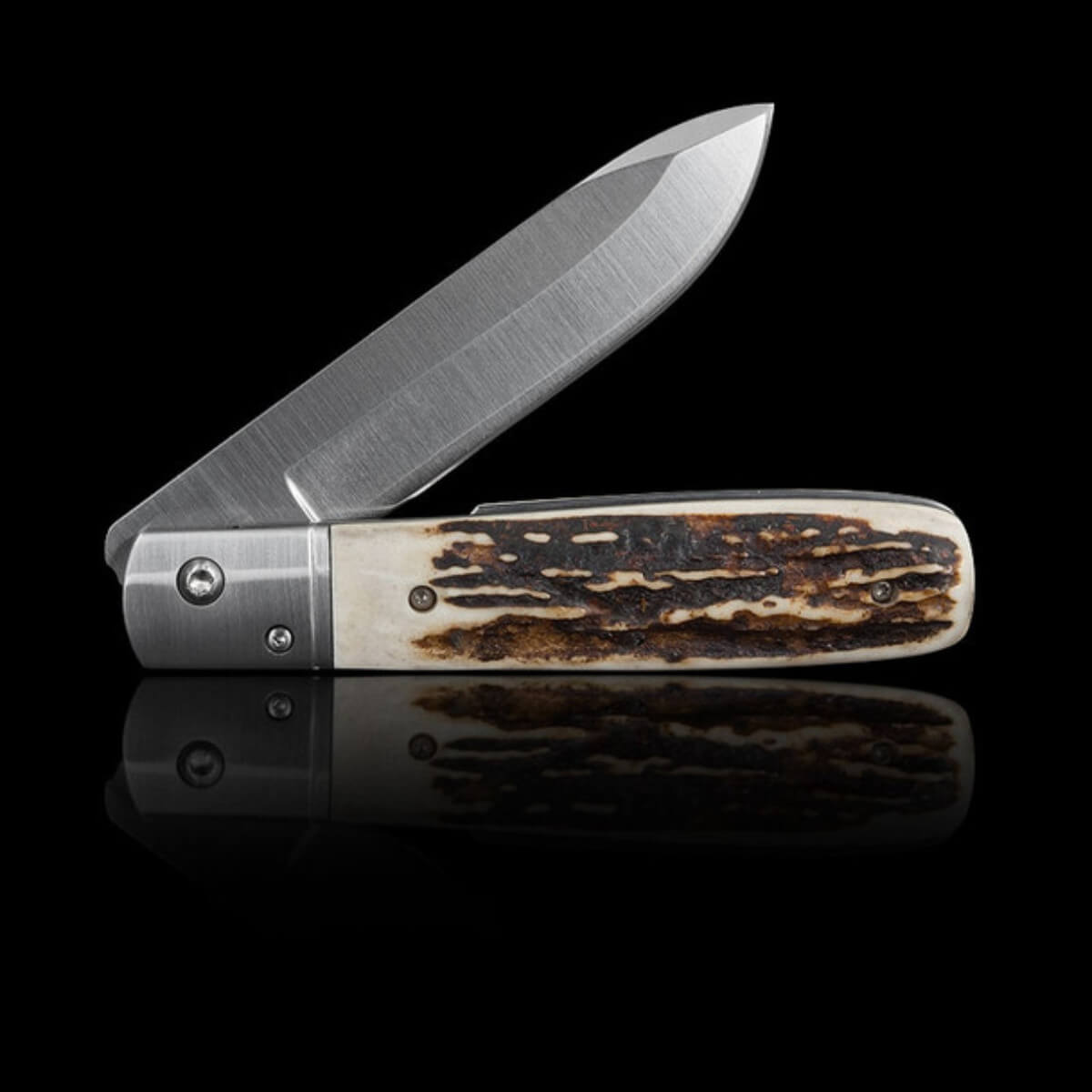 Fallkniven GPs Gentleman&#39;s Folding Knife Stag