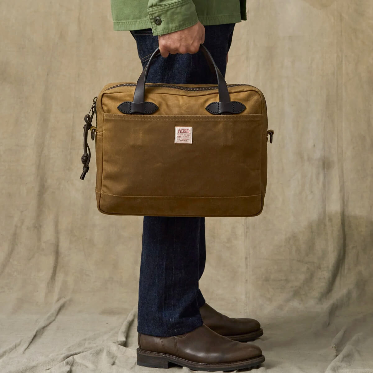 Filson Tin Cloth Compact Briefcase