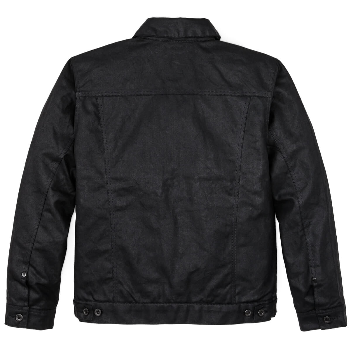 Black jacket on a white background