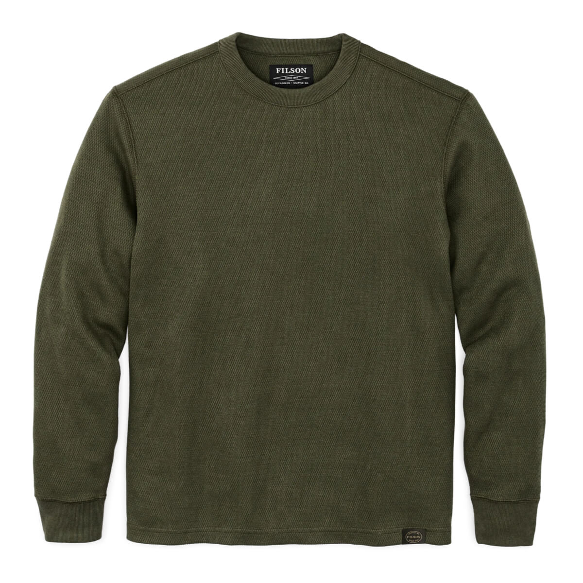 Filson Waffle Knit Thermal Crewe Neck