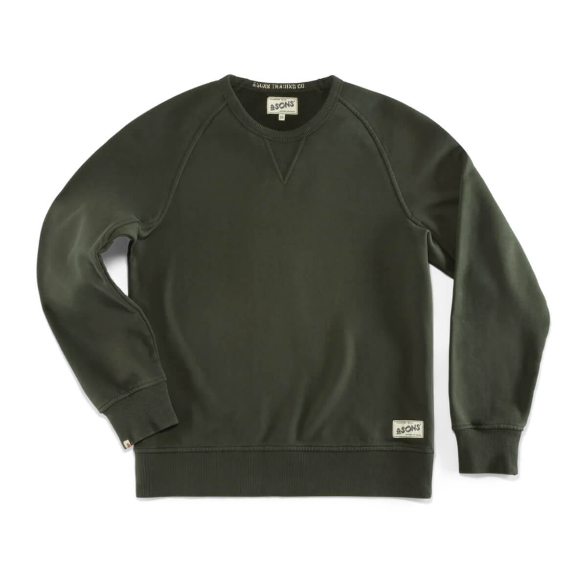 &SONS Finch Sweatshirt Forest Green