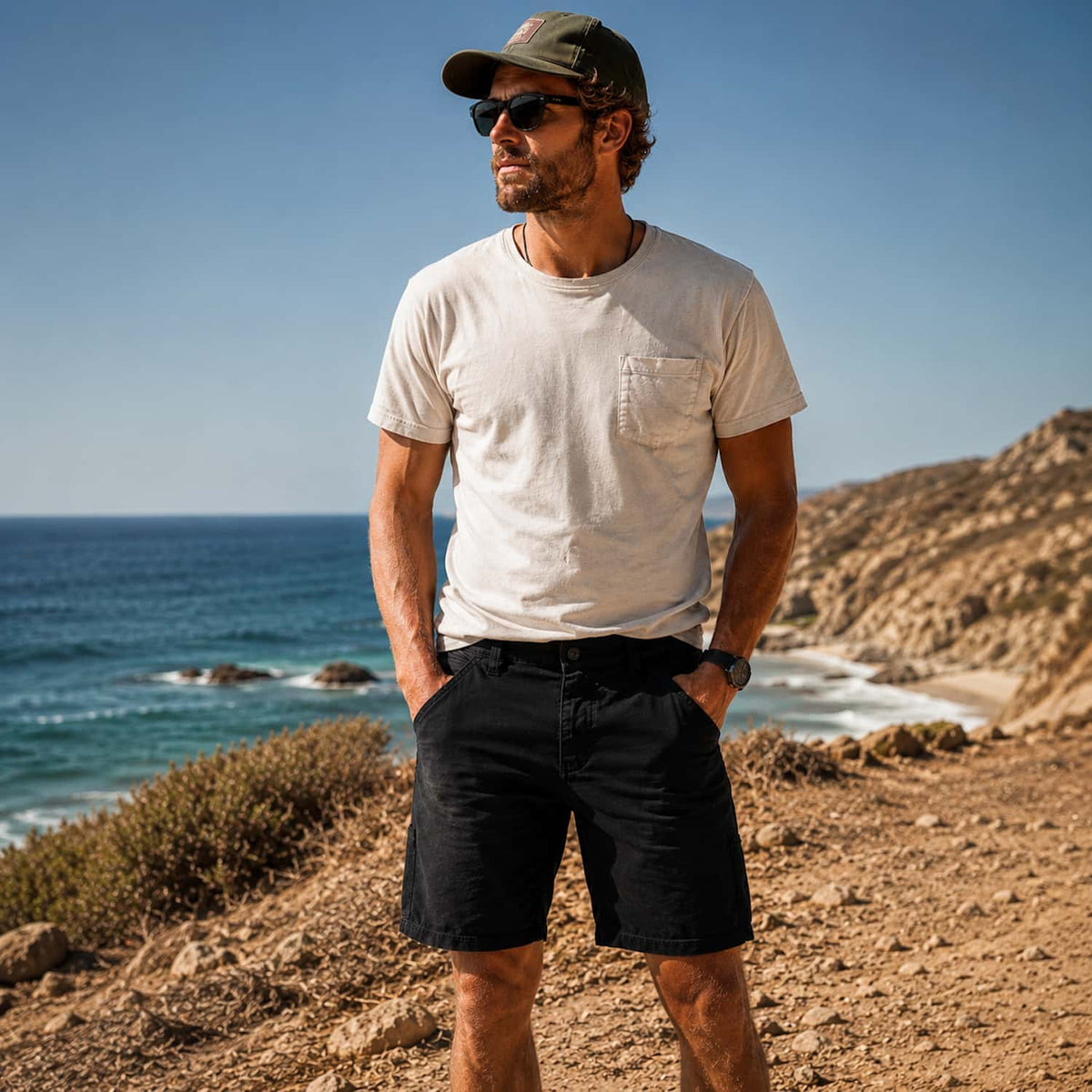 Swanndri Glenbrook V3 Work Shorts Black