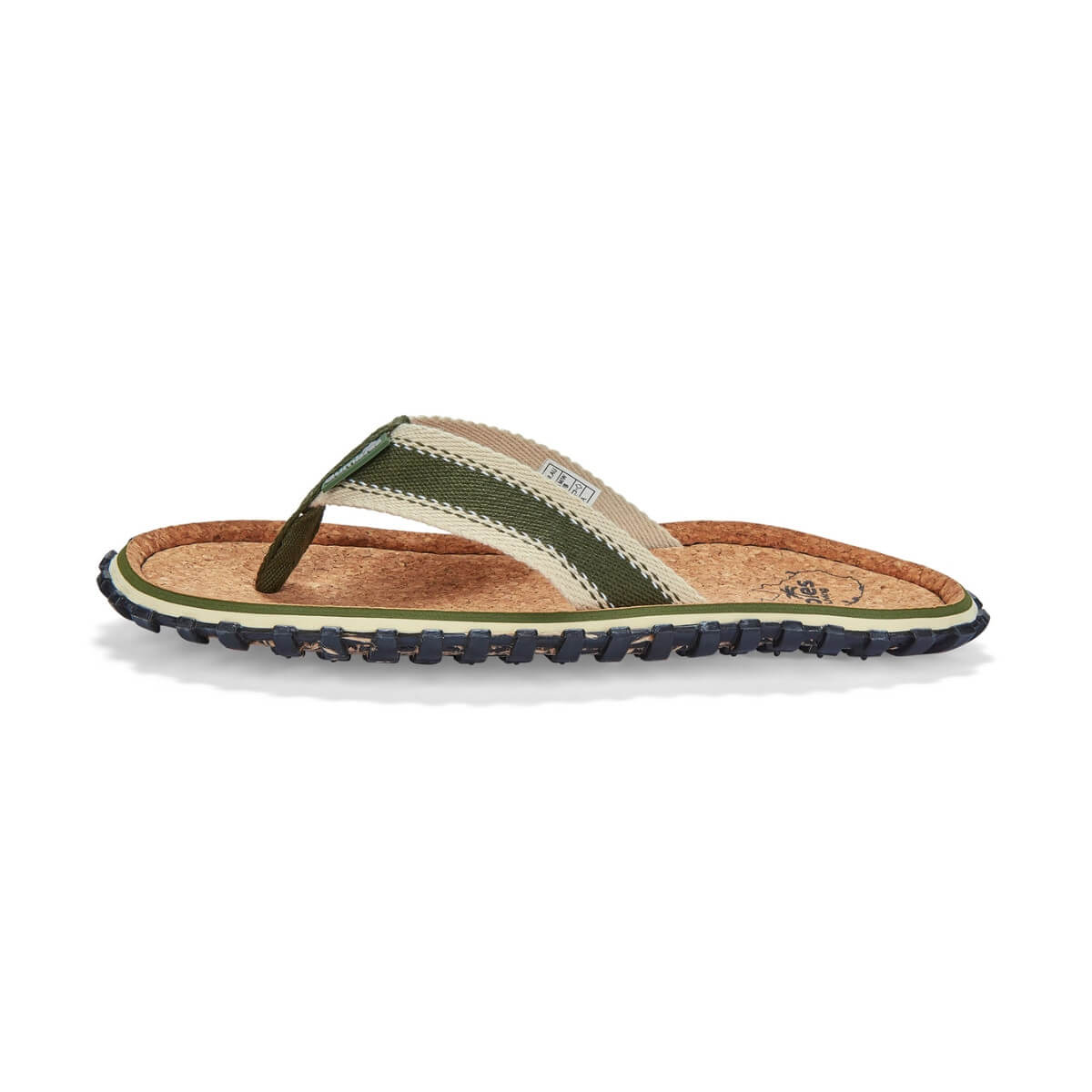 Gumbies Corker Flip-Flops Khaki