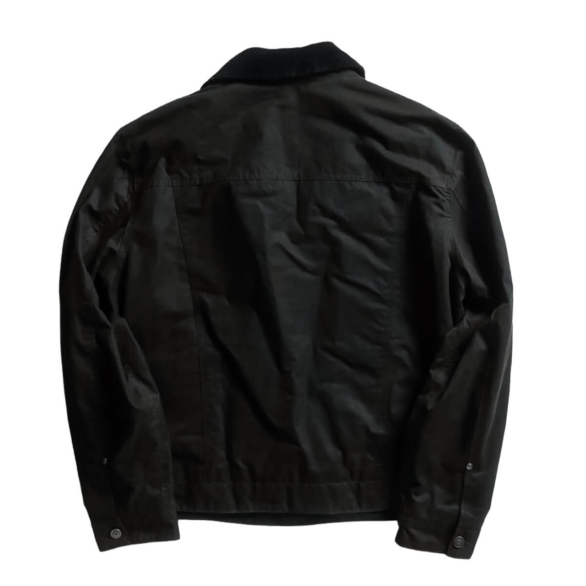 Black jacket on a white background