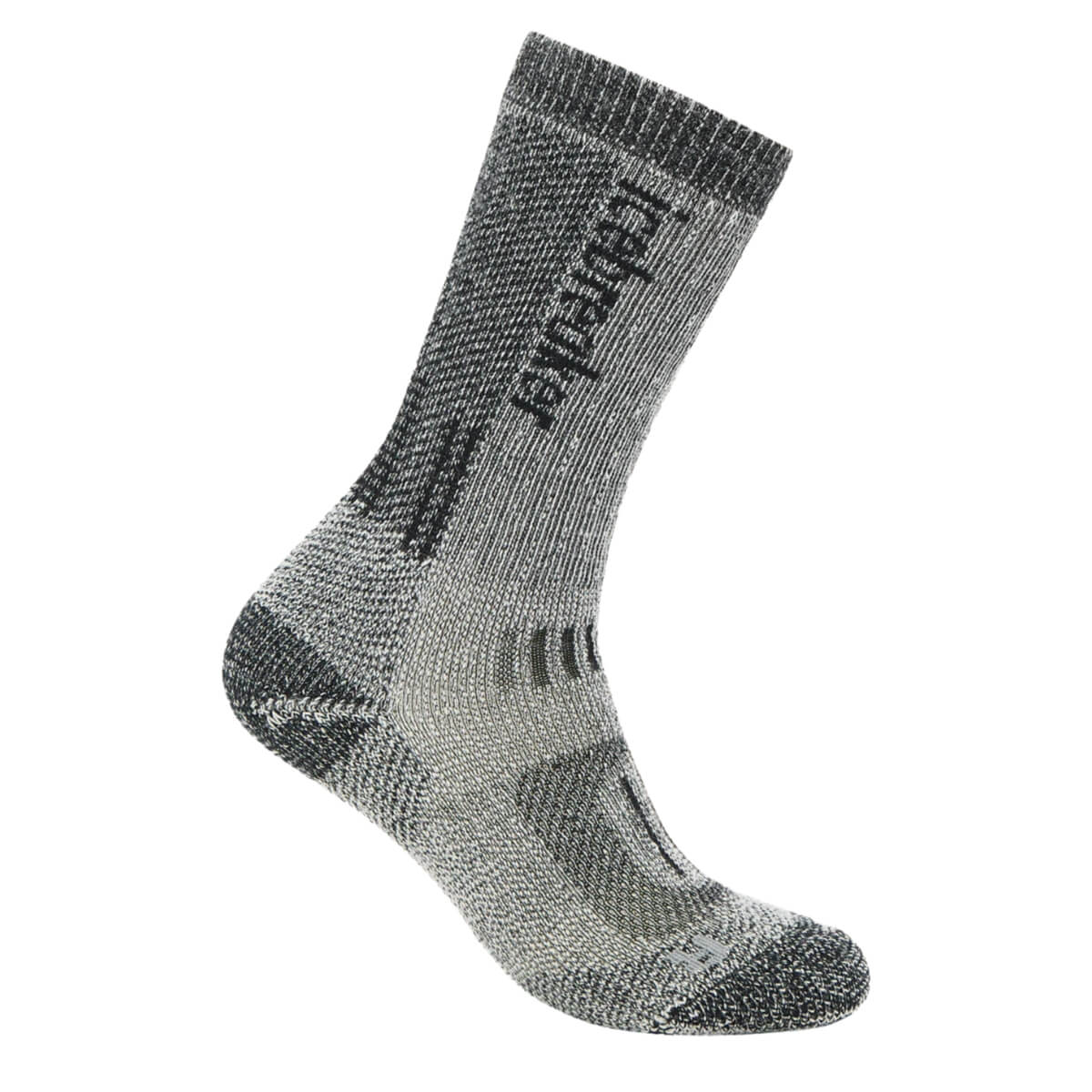 Icebreaker Men's Merino Mountain Heavy Crew Socks - Gritstone Heather