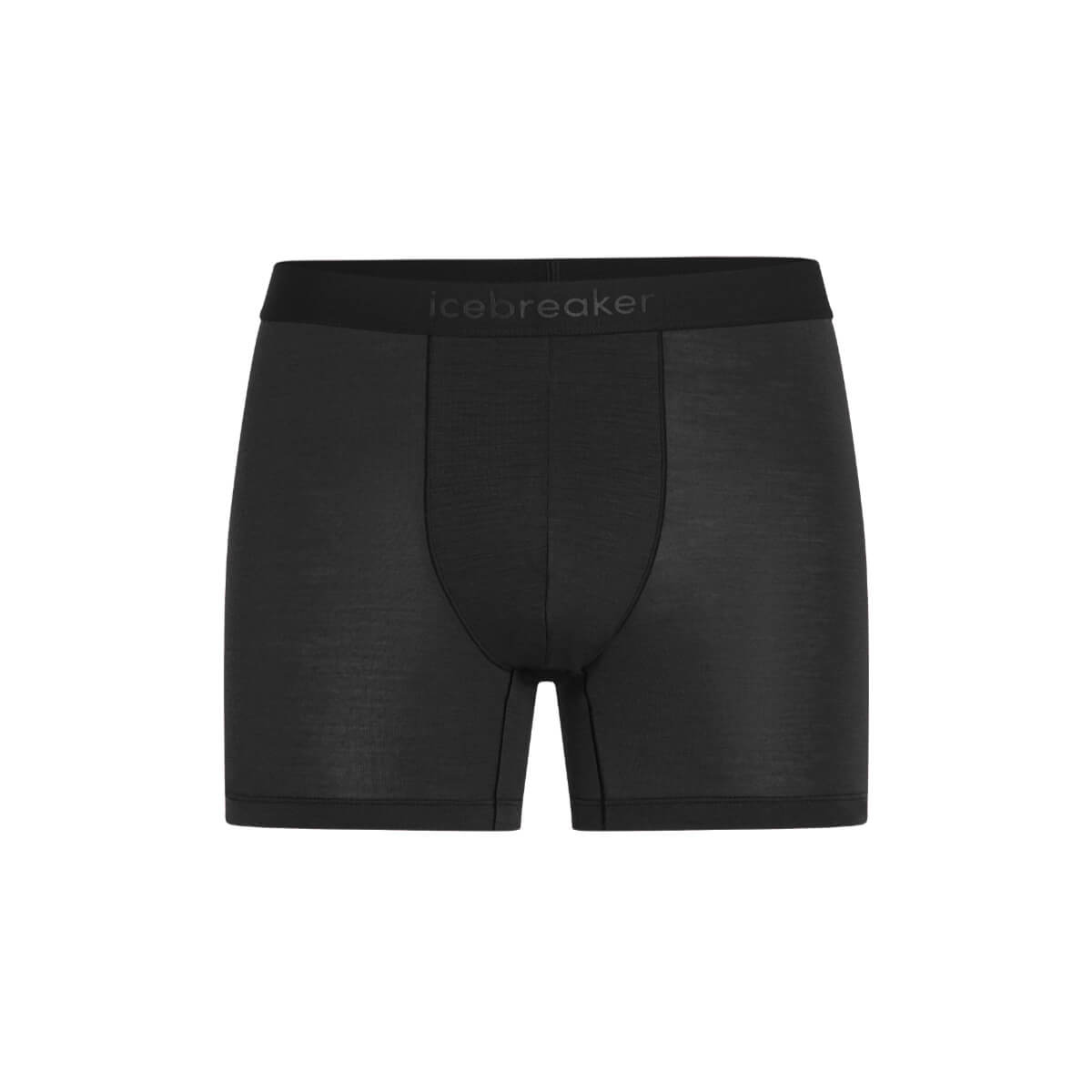 Icebreaker Men&#39;s Merino 150 Anatomica Boxers Black