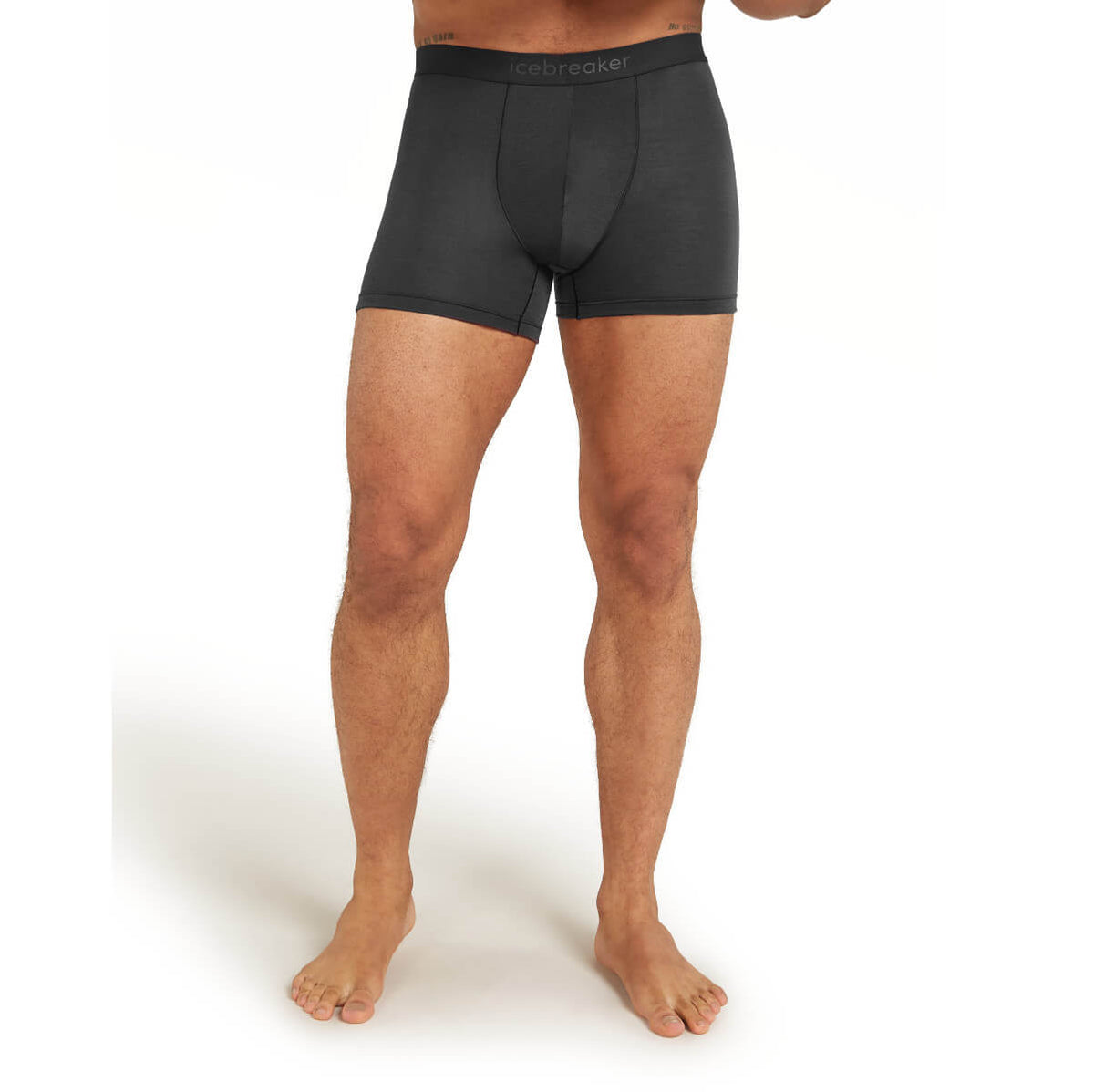 Icebreaker Men&#39;s Merino 150 Anatomica Boxers Black