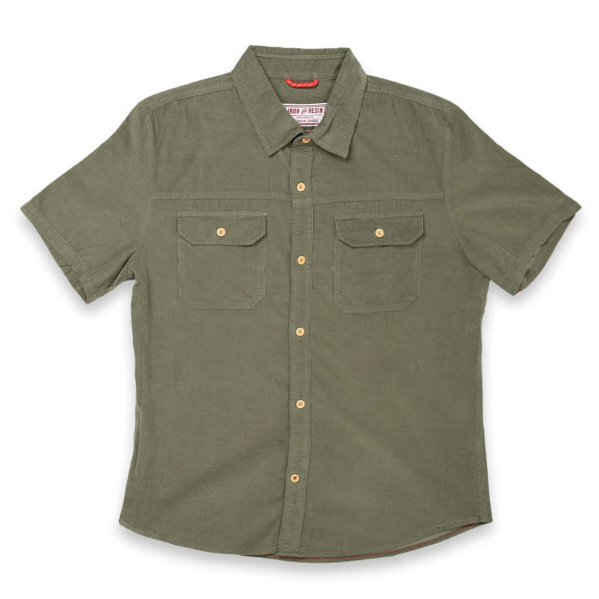 Iron and Resin Herman Shirt Green