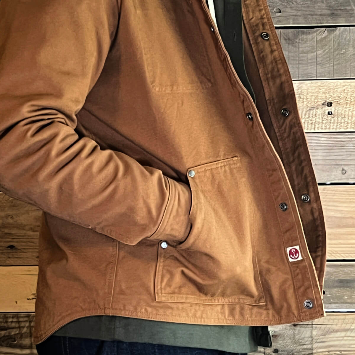 Iron and Resin Canvas jacket