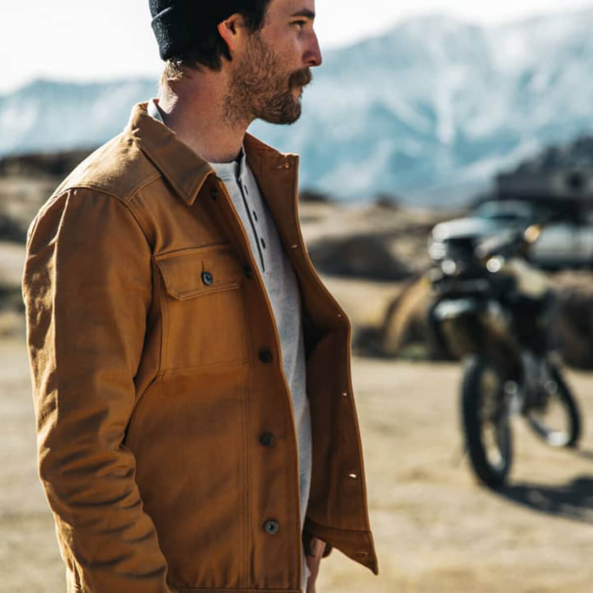 Iron and Resin Mechanic Jacket, American workwear style