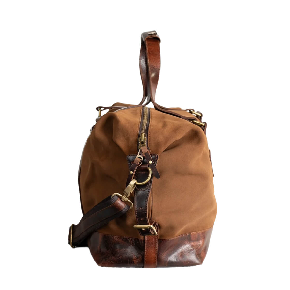 Iron and Resin Yampa Buffalo Suede Duffel Bag