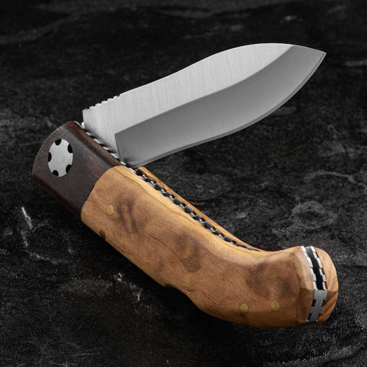 Joker Pachon Olive Rose Folding Knife