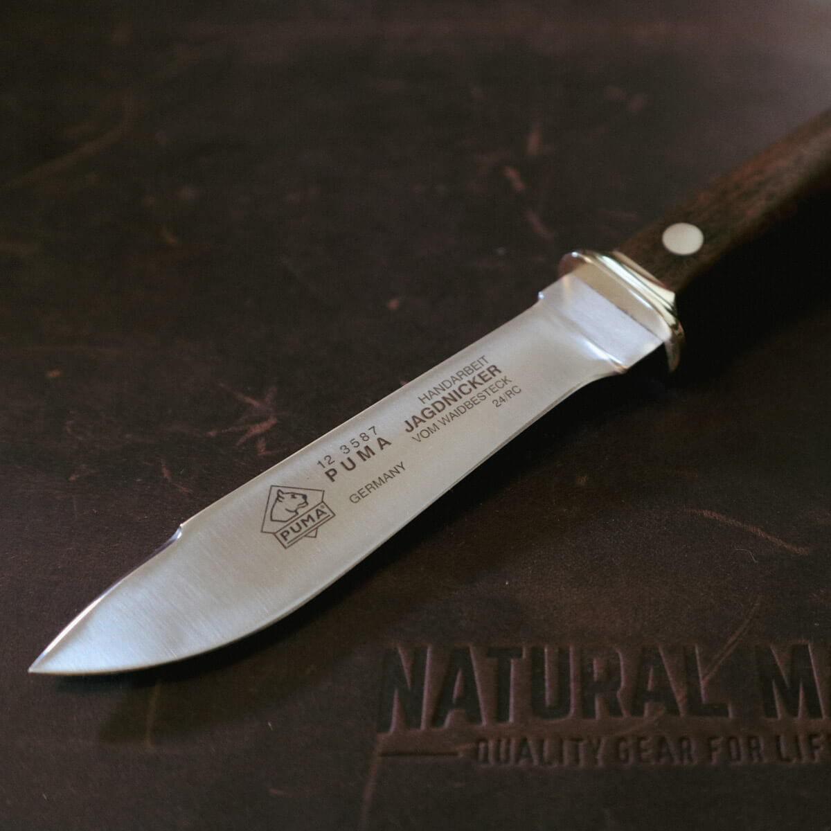 Puma Jagdnicker Walnut Wood Hunting Knife