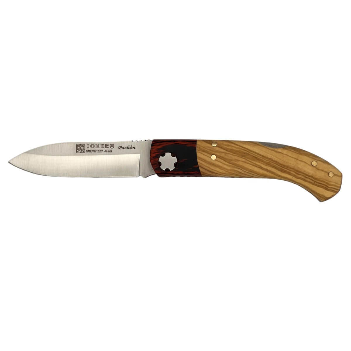 Joker Pachon Olive Rose Folding Knife