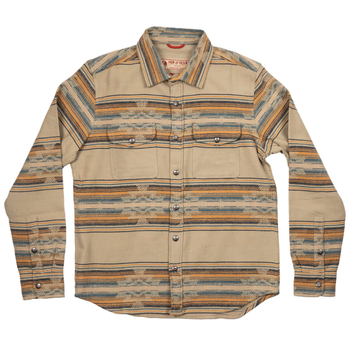 Iron and Resin Klamath Jacquard Flannel Shirt