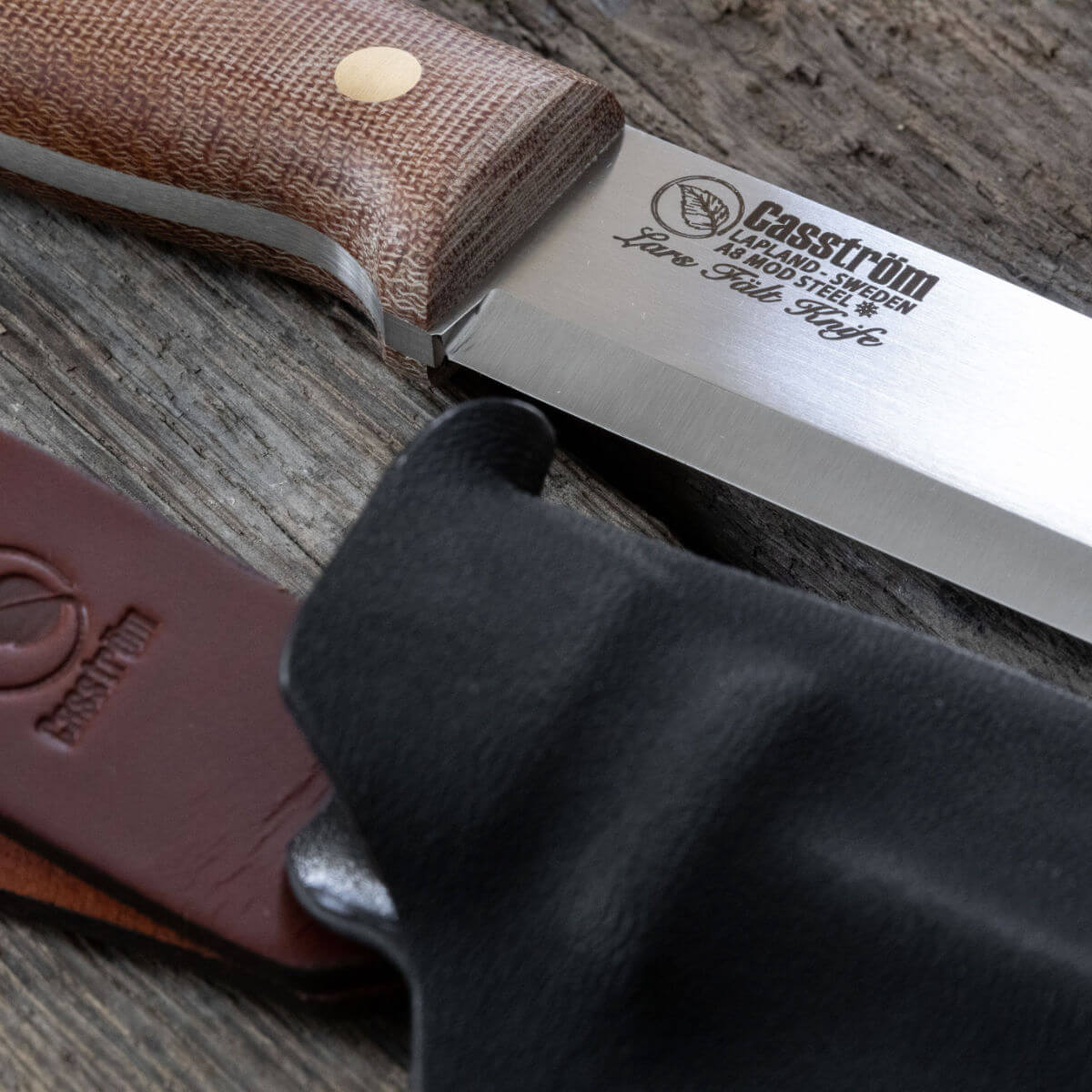 Casström Lars Fält Bushcraft Knife Canvas Micarta