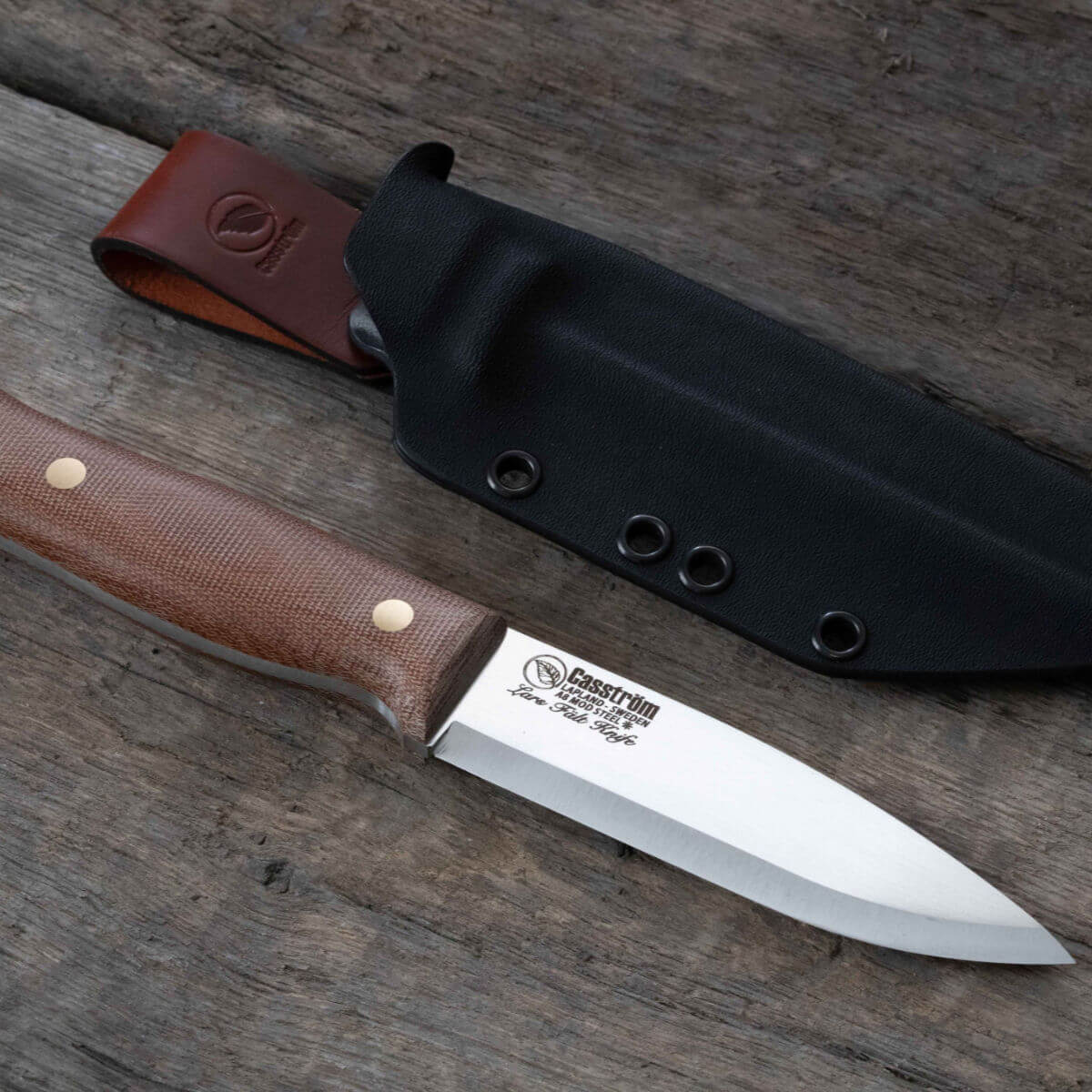 Casström Lars Fält Bushcraft Knife Canvas Micarta