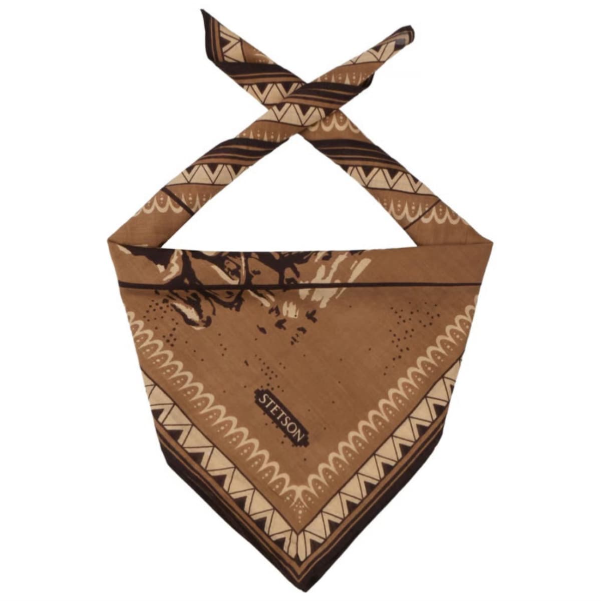 Stetson Last Drop Bandana brown