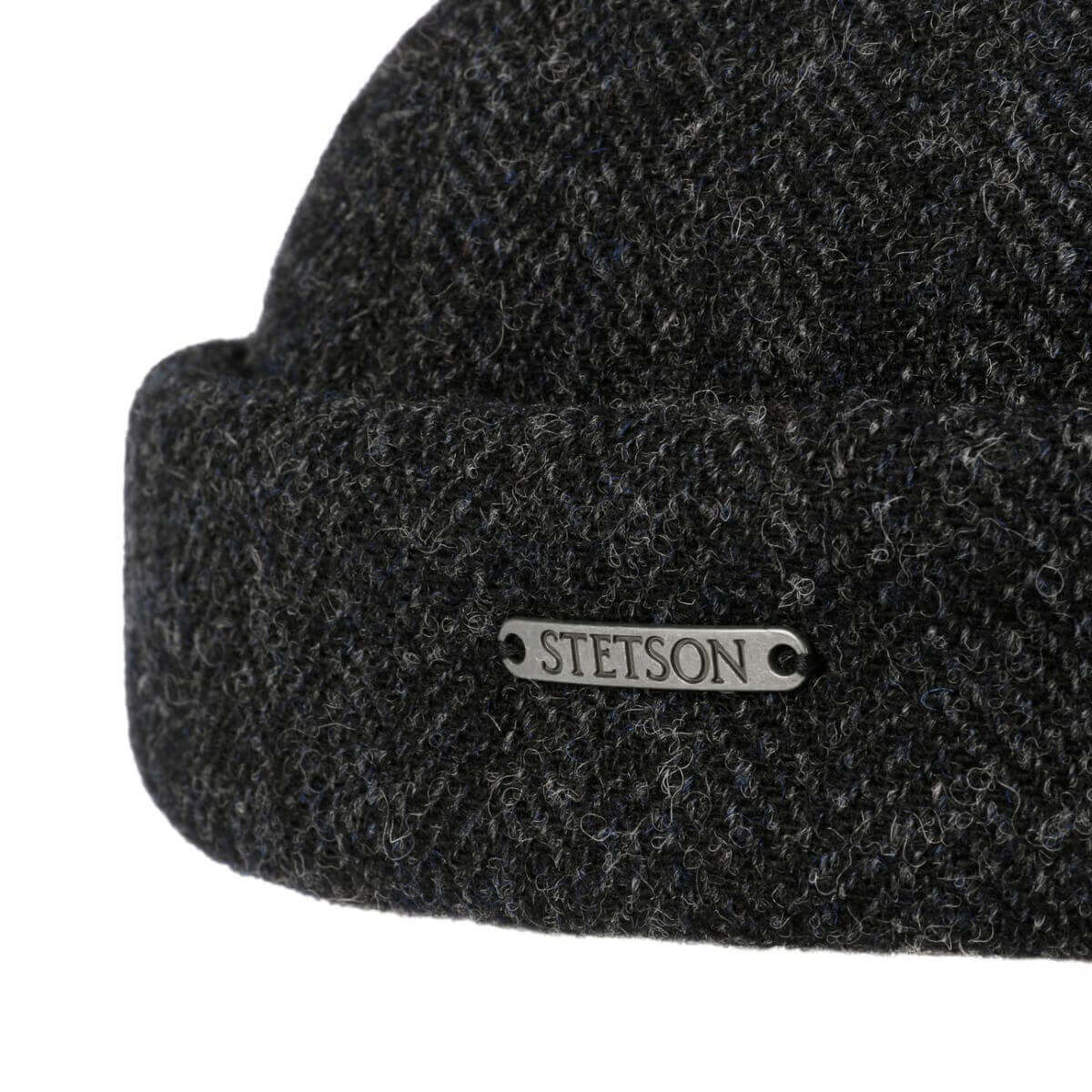 Stetson Herringbone Wool Docker Hat