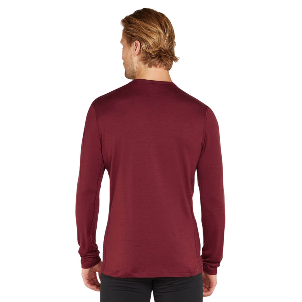 Icebreaker Men&#39;s Merino 200 Oasis Long Sleeve Crewe Thermal Top