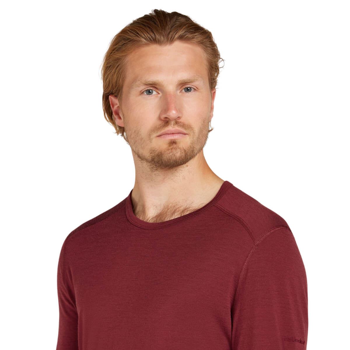 Icebreaker Men&#39;s Merino 200 Oasis Long Sleeve Crewe Thermal Top