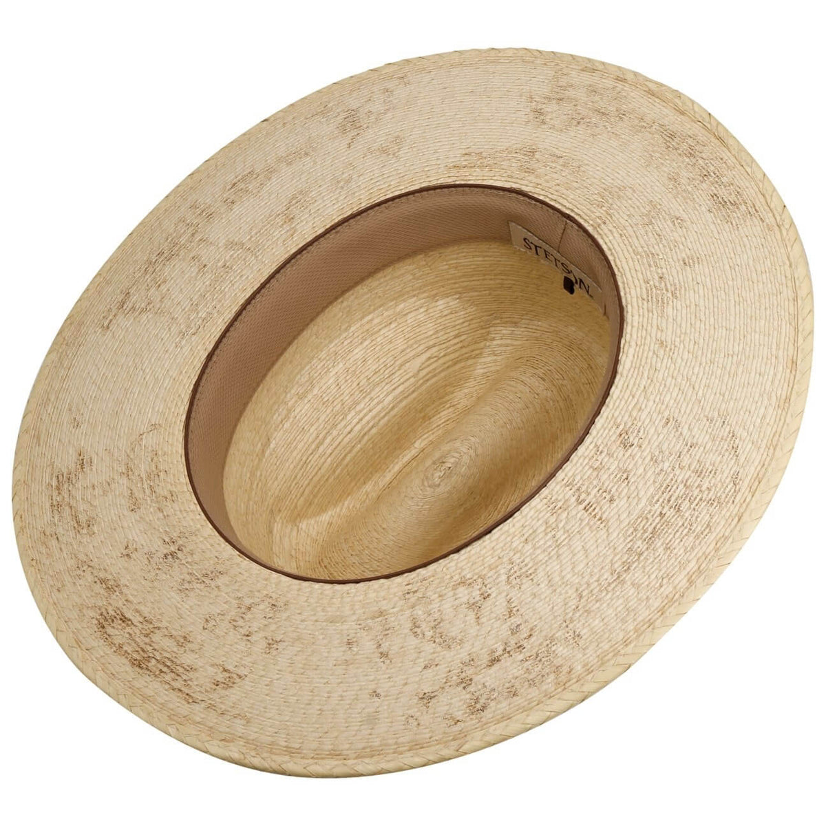 Stetson Mexican Palm Straw Hat Cattleman Crown