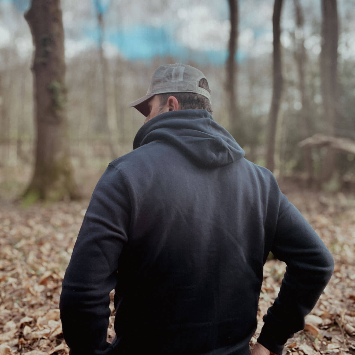 Iron and Resin Million Mile Zip Hoodie Navy