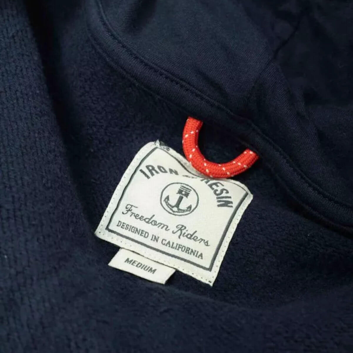 Iron and Resin Million Mile Zip Hoodie Navy