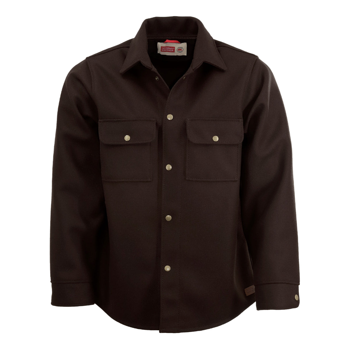 Stormy Kromer Wool Overshirt | Bear Brown