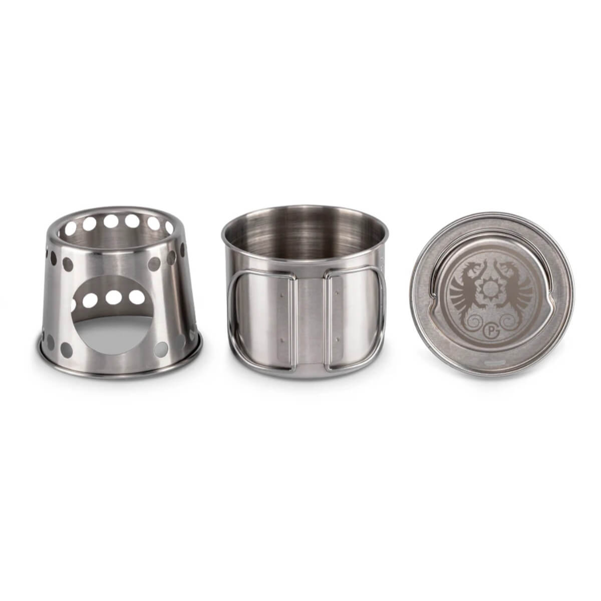 Adaptateur De Cuisson Petromax Pour Lampe HK350/HK500 - Plaque De Cuisson En Acier, Diamètre 18 Cm - 11