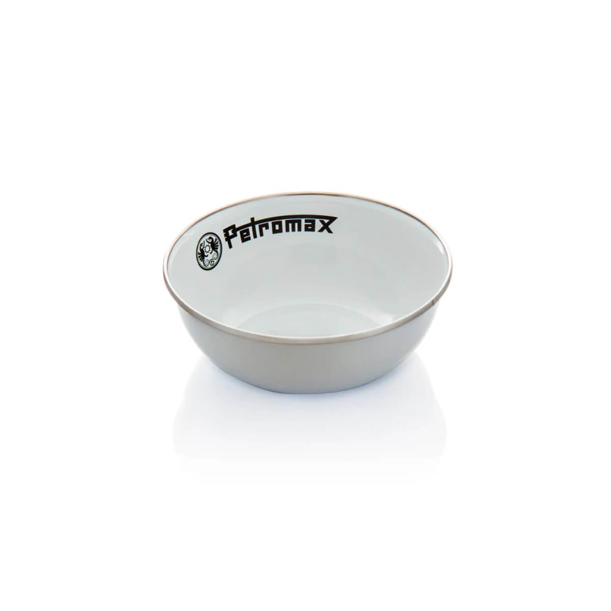 Petromax White Enamel Medium Bowl Set of Two Pieces