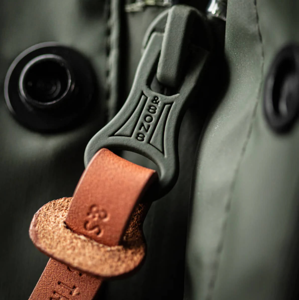 &SONS Ark Raincoat zip