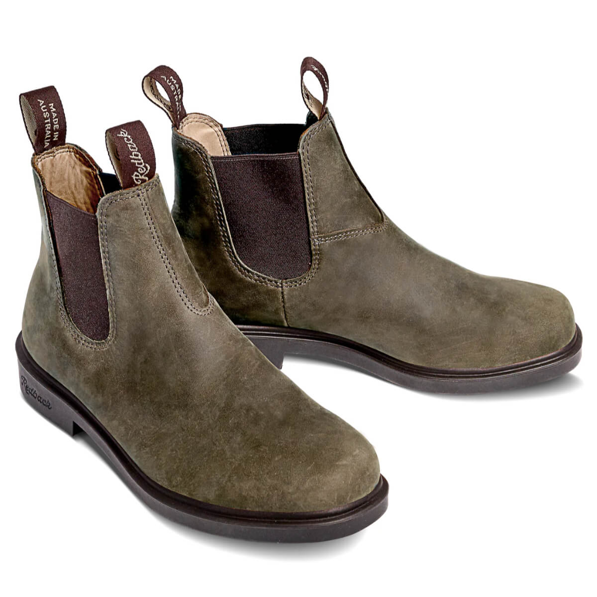 Redback Whistler Dress Boots Iron Bark