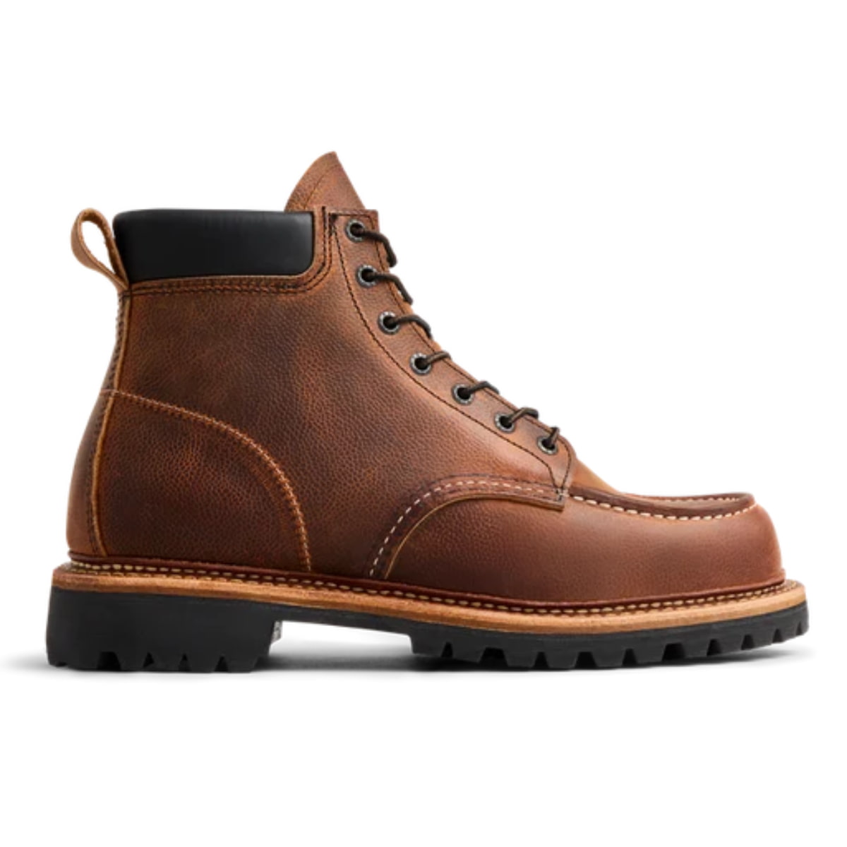 Red Wing Norway Moc Toe Boot 8213 - Copper Rough and Tough