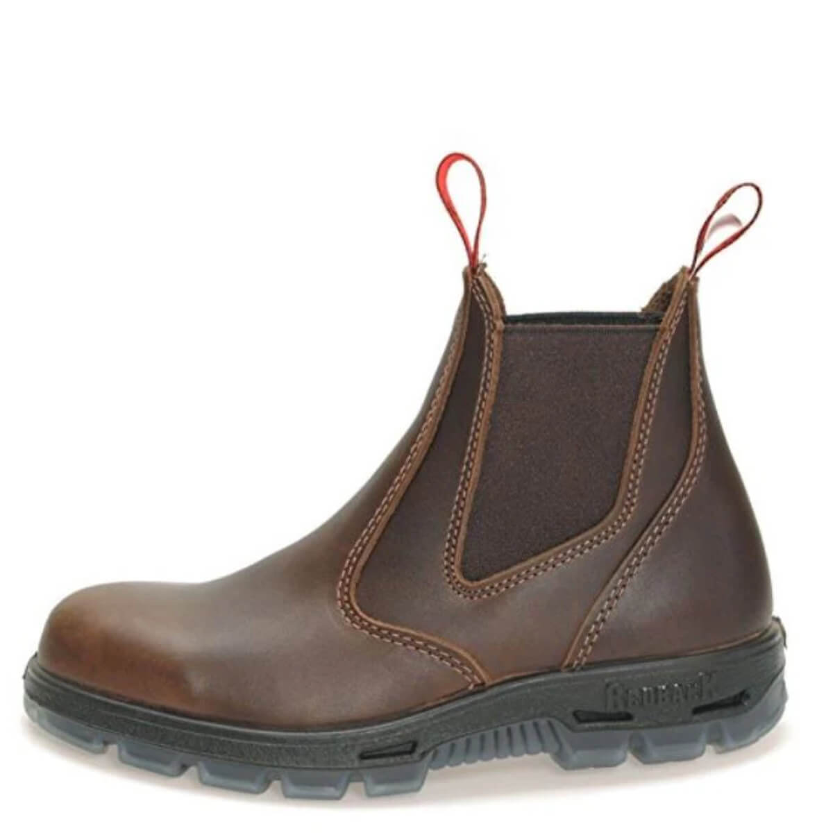 Redback Bobcat Arbeitsschutzstiefel – Wildleder, Stahlkappe, Elastische Seitenteile