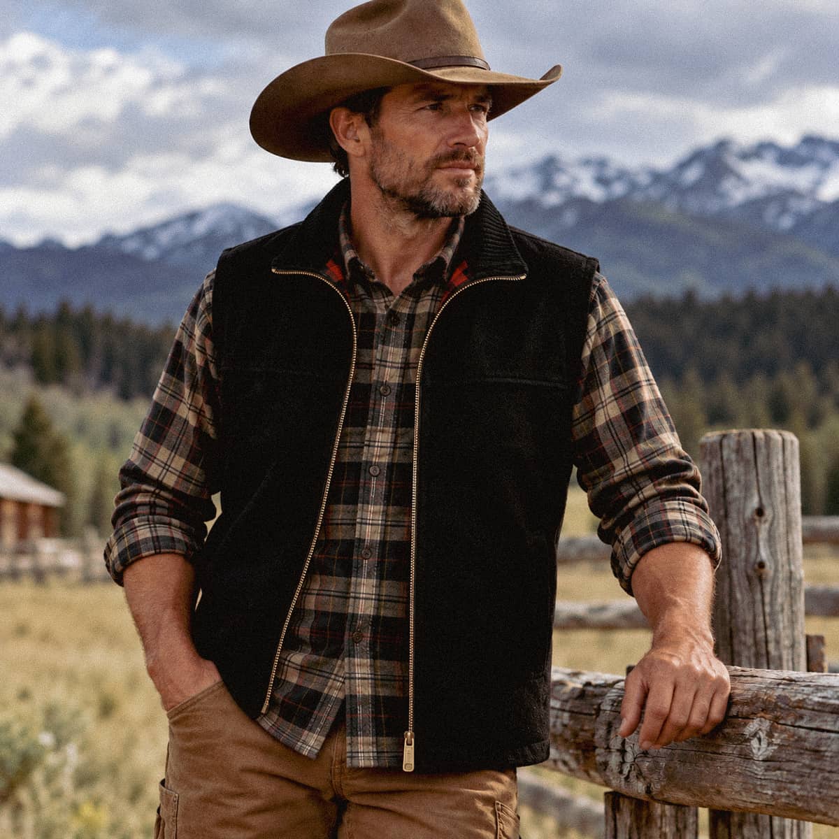 Swanndri Saddleback wool vest